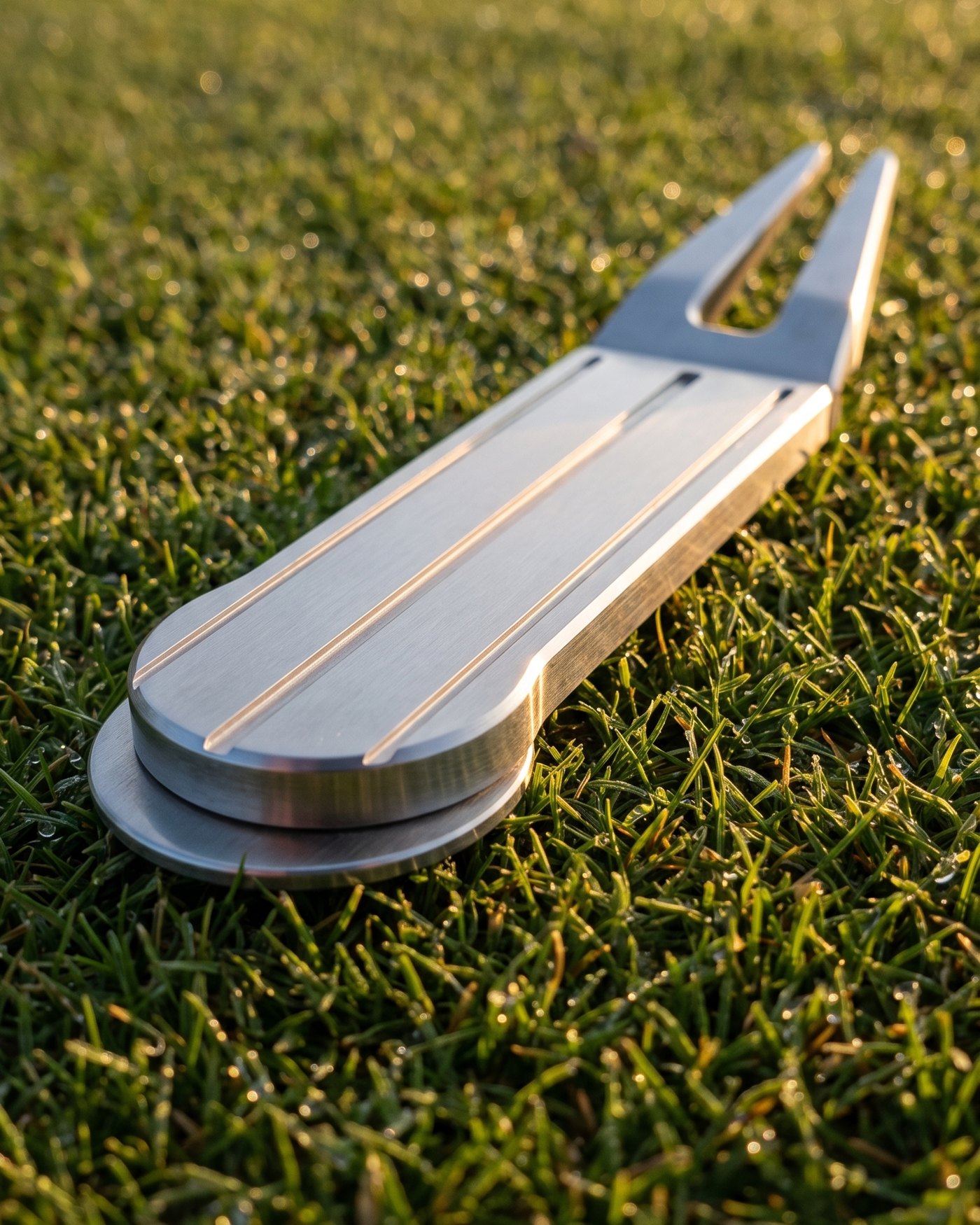 Alignment tool docked on the ball marker